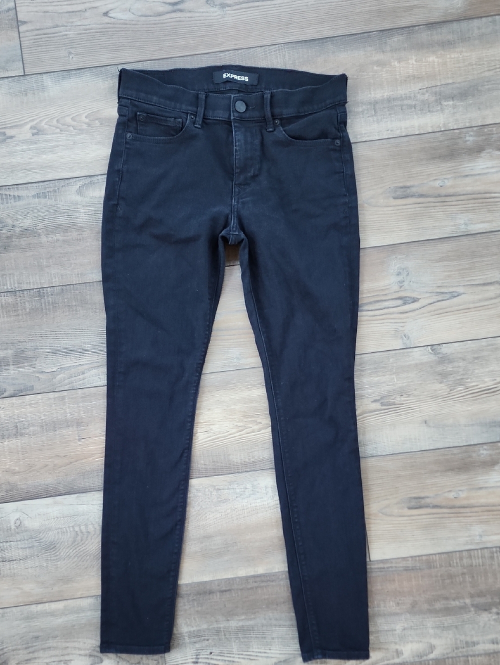 Express Women's Black Skinny Jeans